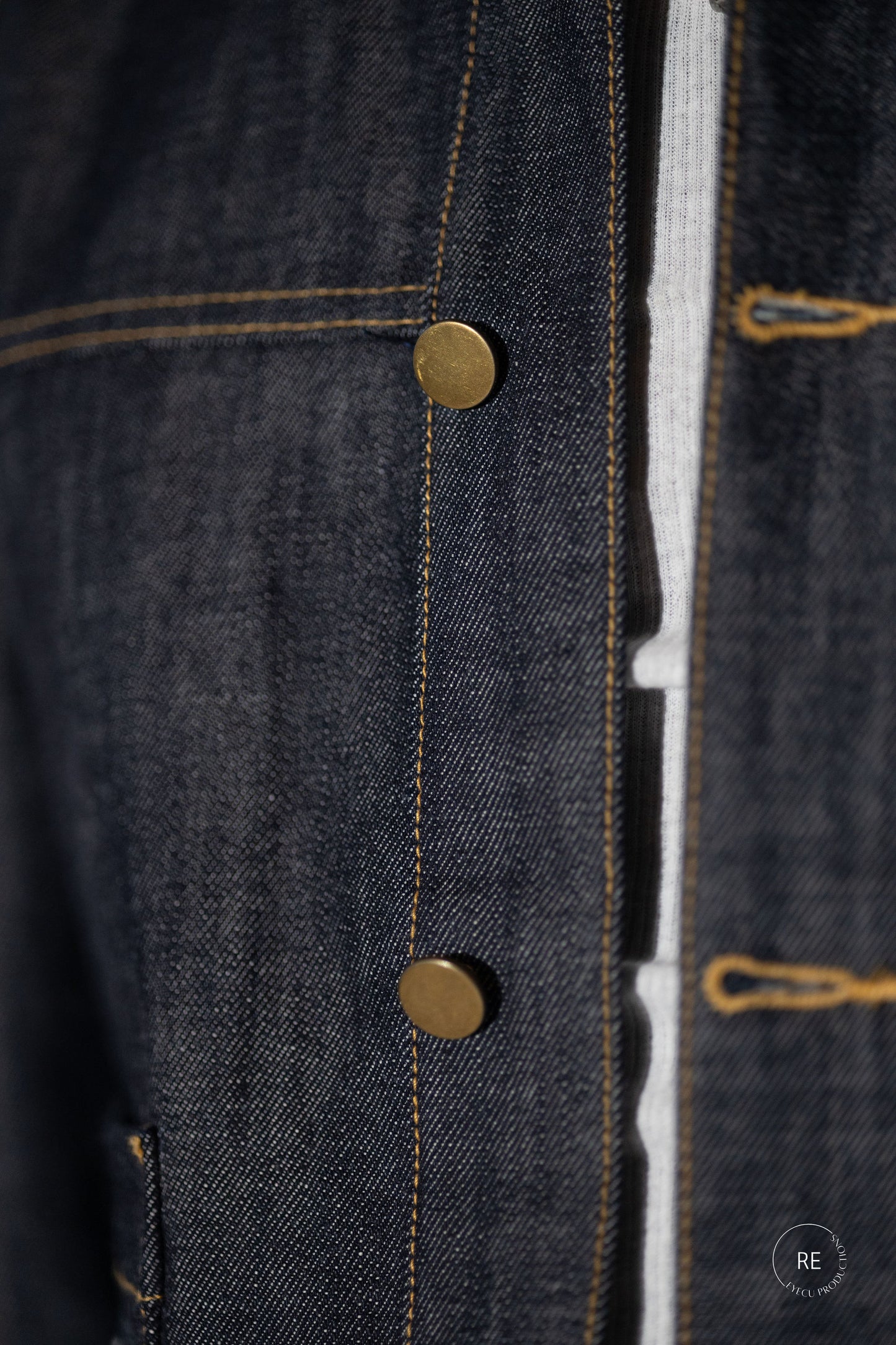 NYC Selvedge Denim Cropped Jacket