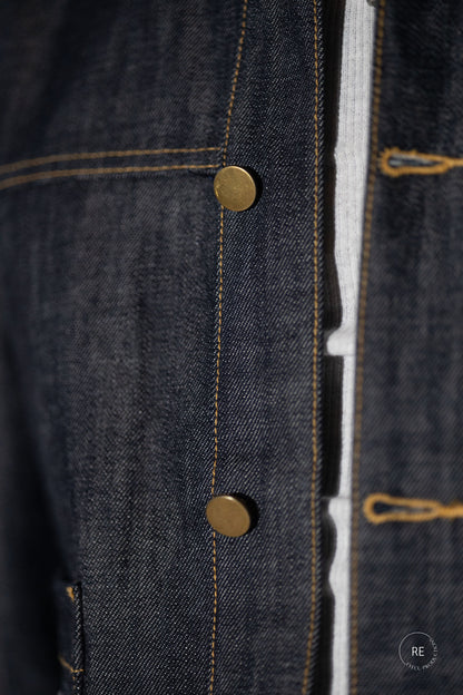 NYC Selvedge Denim Cropped Jacket